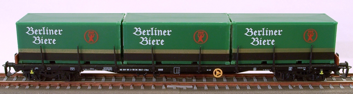 Containertragwagen Rgs "Berliner Biere"