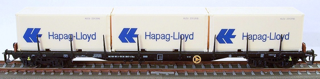 Containertragwagen Rgs "Hapag Lloyd"