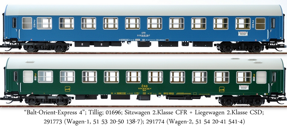 Balt-Orient-Express; Set-4; Ep.IV;  Tillig; 01696