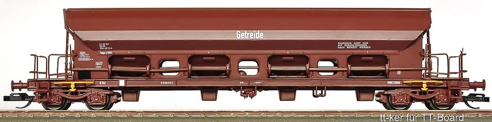 Schüttgutwagen Tadgs-y "Getreide"; DR, Ep.IV