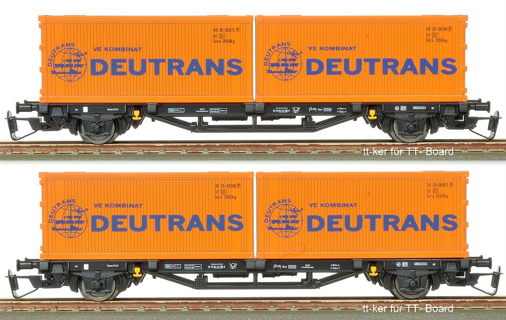 Lgs579; Containerwagen "DEUTRANS"; DR; Ep.IV; Piko; 47715