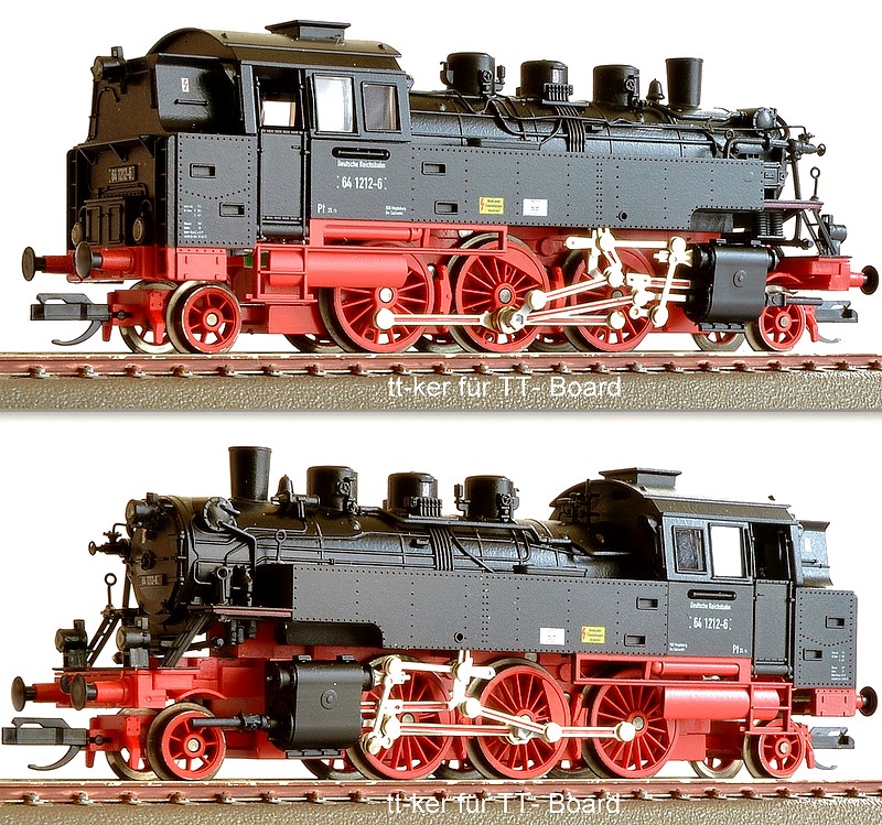 BR 64 1212-6; DR; Ep.IV; Schirmer; 31000; Set  Altmark -Express; Rbd Magdeburg; Bw Salzwedel; 28.04.72