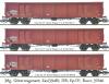 3tlg. Güterwagenset Eas[5948]; DR; Ep.IV; Roco; 37640